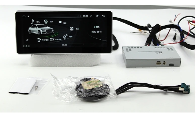 For Audi Q5 Q5L FY 2018 LiisLee Car Multimedia 1G2G RAM CarPlay 10.25 inch WiFi GPS MAP Radio Original System Navigation NAVI 5