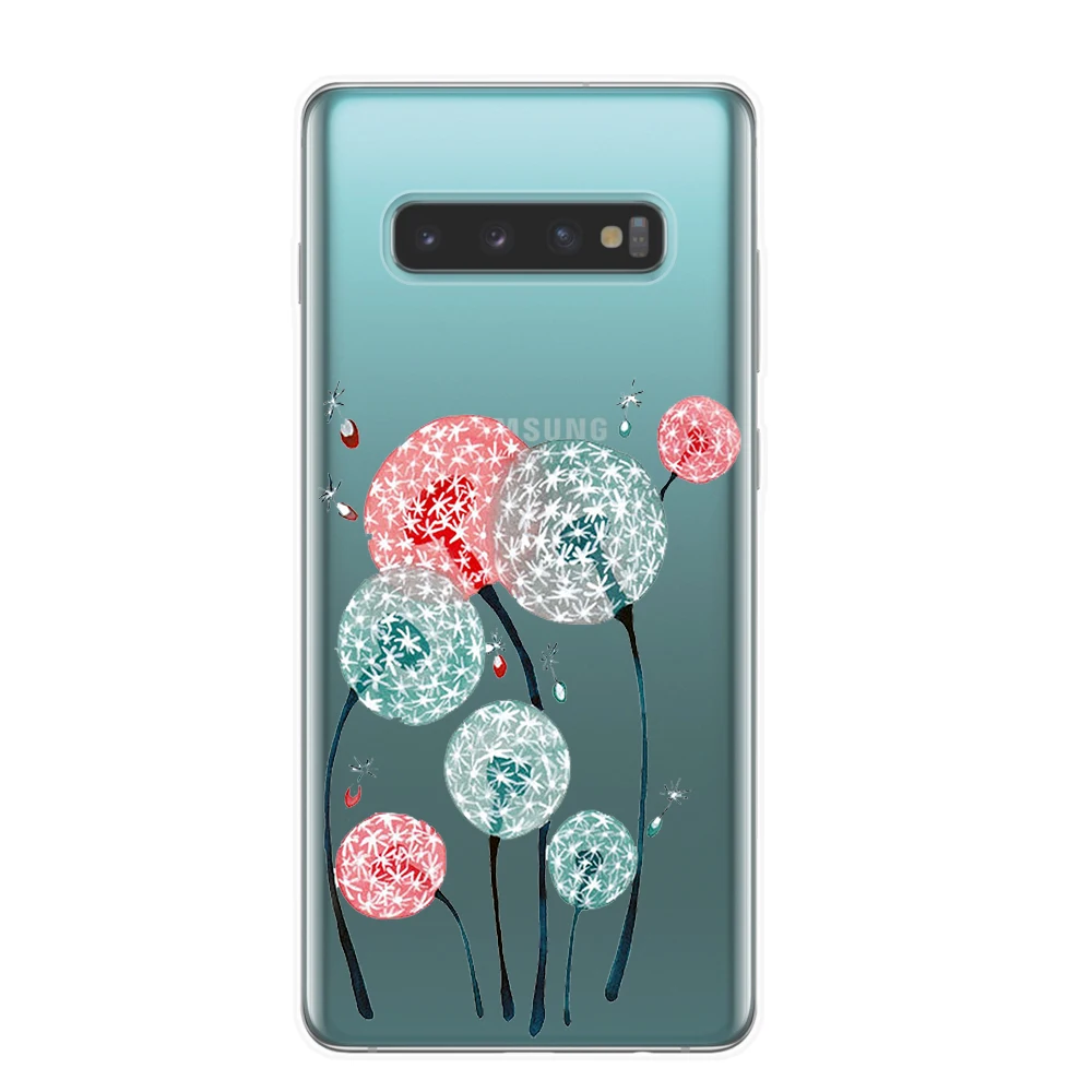 Мягкий силиконовый чехол для samsung Galaxy S10 5G S10E S10+ Plus чехол s прозрачный силиконовый чехол для телефона samsung M10 M20 чехлы