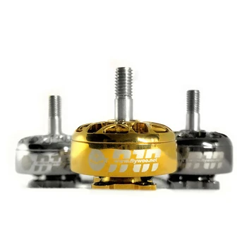 

1 PCS FLYWOO NIN N2306 2-6S FPV 1750KV 2450KV 2750KV Brushless Motor Gold Silver for RC Models Multicopter Part Accs