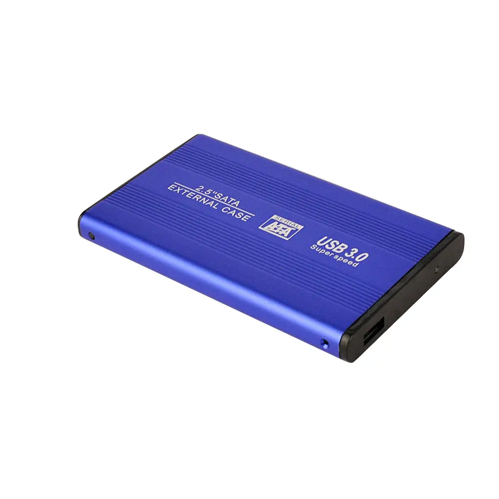 DeepFox USB 3,0 HDD Caddy Корпус 2,5 дюймов SATA SSD мобильный диск коробка чехол s Алюминиевый металлический HDD жесткий диск чехол для ноутбука