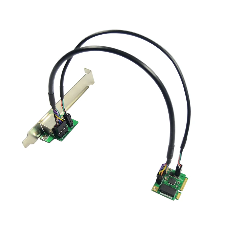 PCIe мини PCI-Express Gigabit Ethernet RJ45 Порты и разъёмы адаптер 10/100/1000 Base-T сетевой контроллер