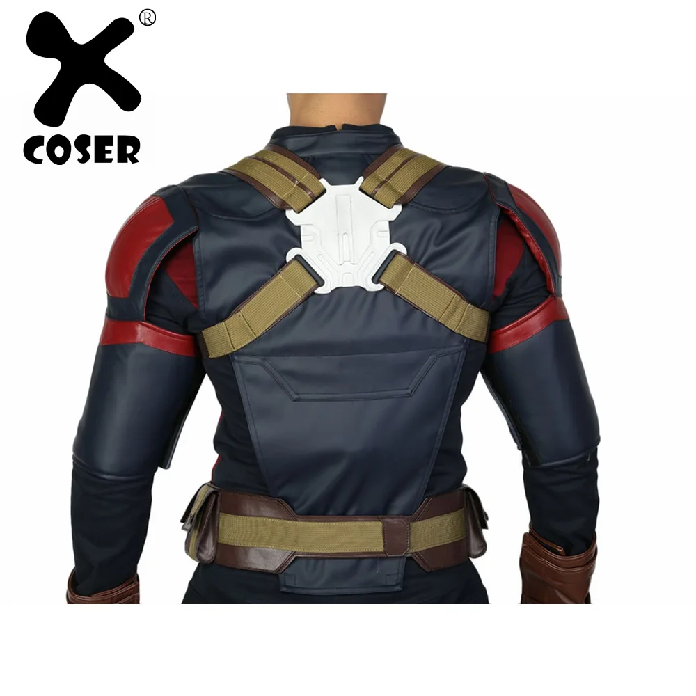 

XCOSER Avengers: Infinity War Captain America Belt Cosplay Props 2019 Halloween Costume Accessories Adult Festival PU Belts