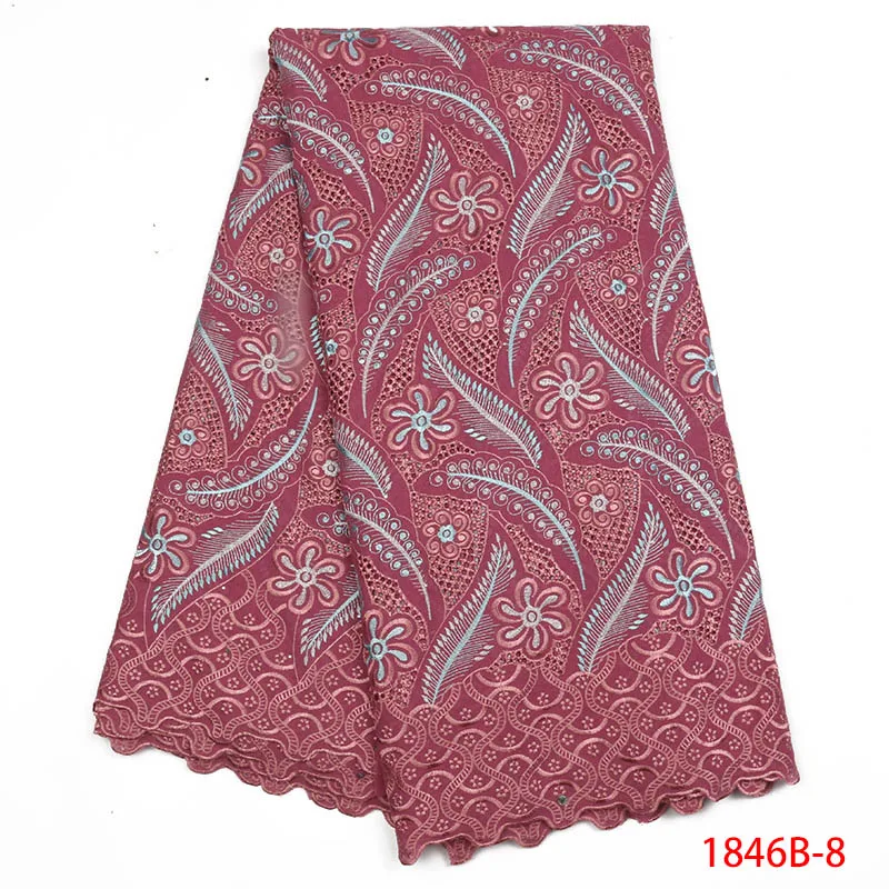 2018 африканские ткани шнурка высокое качество для женщин хлопок кружевной ткани швейцарский вуаль с камнями швейцарская вуаль кружевной