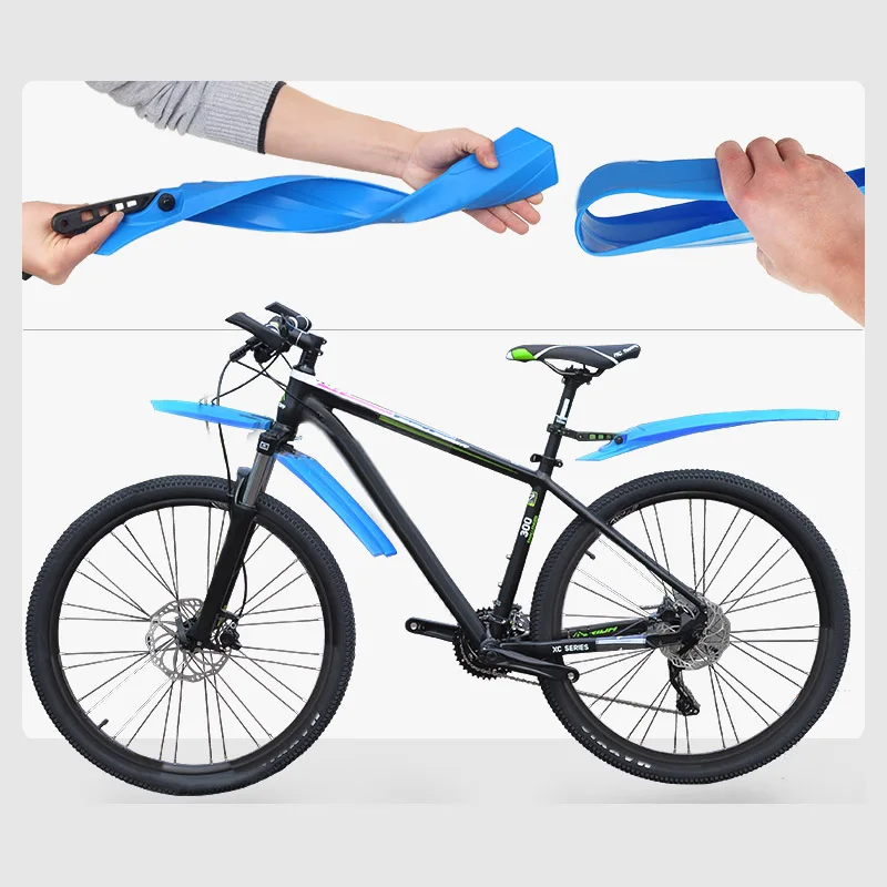 

Upgraded Version Fender Bicycle Cycling Wings Guard Mud Fender Bicycle Parts EDF88