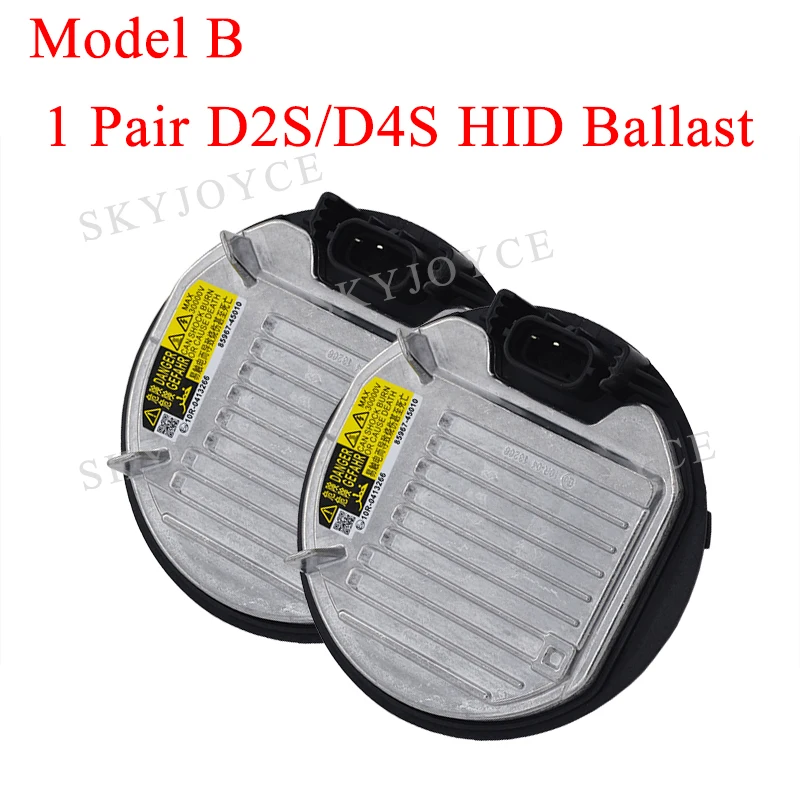 SKYJOYCE Original 35W 55W D2S D4S Xenon HID Bulb Kit 5500K 6500K D2S D2R D4R D4S Car Headlight Bulb 85967-45010 D2S Ballast Kit (9)