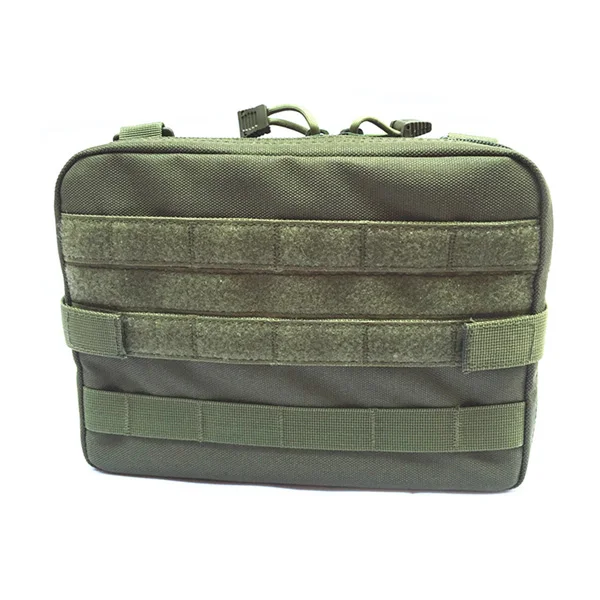 Открытый военный охотничий MOLLE Admin Pouch тактический чехол мульти Медицинский Набор сумка утилита Чехол Для Кемпинга прогулки верховой езды - Цвет: OD