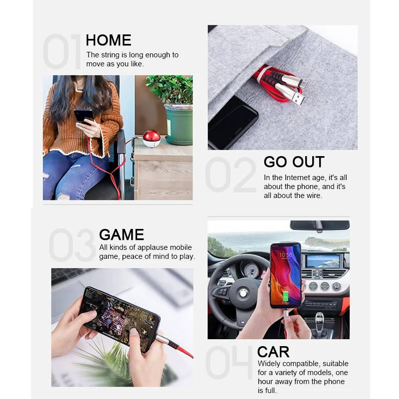 Micro USB кабель Summerfish 3A для быстрой зарядки мобильный телефон Samsung Xiaomi LG Tablet Android Phone