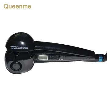 

LCD Titanium Automatic Hair Curler Styling Tools Ceramic Wave Hair Curl Electric Hair Curler Magic Curling Iron Stick UK EU Plug