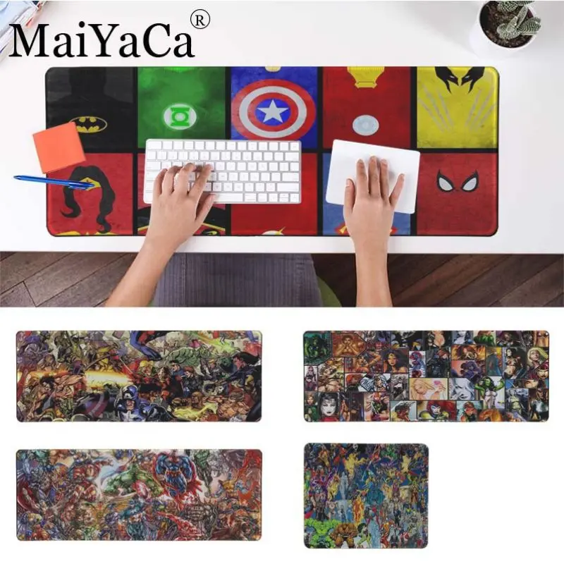 

MaiYaCa Gaming Mouse Pad Large Mouse Pad Marvel Comics Superheroes Beautiful Anime Mouse Mat Comfort Mouse Mat Gaming Mousepad
