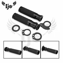 Модифицированные части руля мотоцикла cnc из алюминиевого сплава для kawasaki honda suzuki Высококачественная Нескользящая ручка мотоцикла