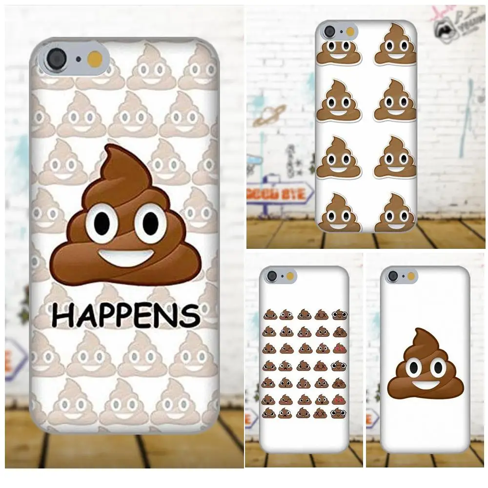 

Oedmeb Emoji Poop For Apple iPhone 4 4S 5 5C 5S SE 6 6S 7 8 Plus X For LG G3 G4 G5 G6 K4 K7 K8 K10 V10 V20 Soft TPU Bags Cases