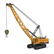 Crane Toy Construction Vehicle 1:50 Diecast Engineering Toys Truck Tractor High Simulation Boys Machine Model Toys For Children alloy engineering caterpillar tractor with compartment vehicle simulation model of agricultural toys children s birthday gift