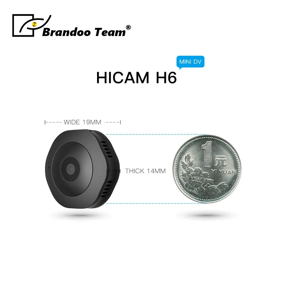 

BTANDO H6 1080P IP Camera Micro Camera with motion detection Camcorder