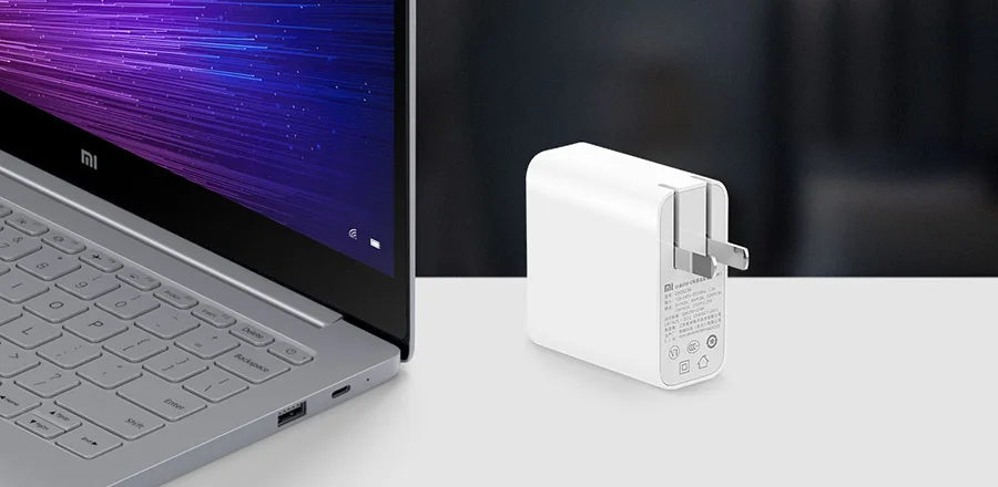 Xiaomi Mi USB-C зарядное устройство 45 Вт 65 Вт Выходная скорость розетка адаптер питания type-C порт USB PD 2,0 Быстрая зарядка QC 3,0+ Тип C H30