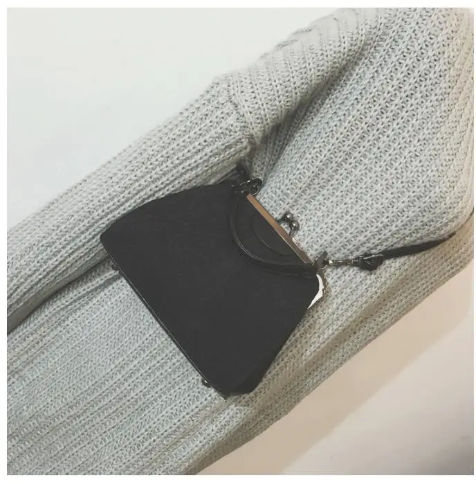 Модная женская маленькая сумочка с зажимом, винтажная женская маленькая сумочка, милая Повседневная сумка через плечо r* 8599gq