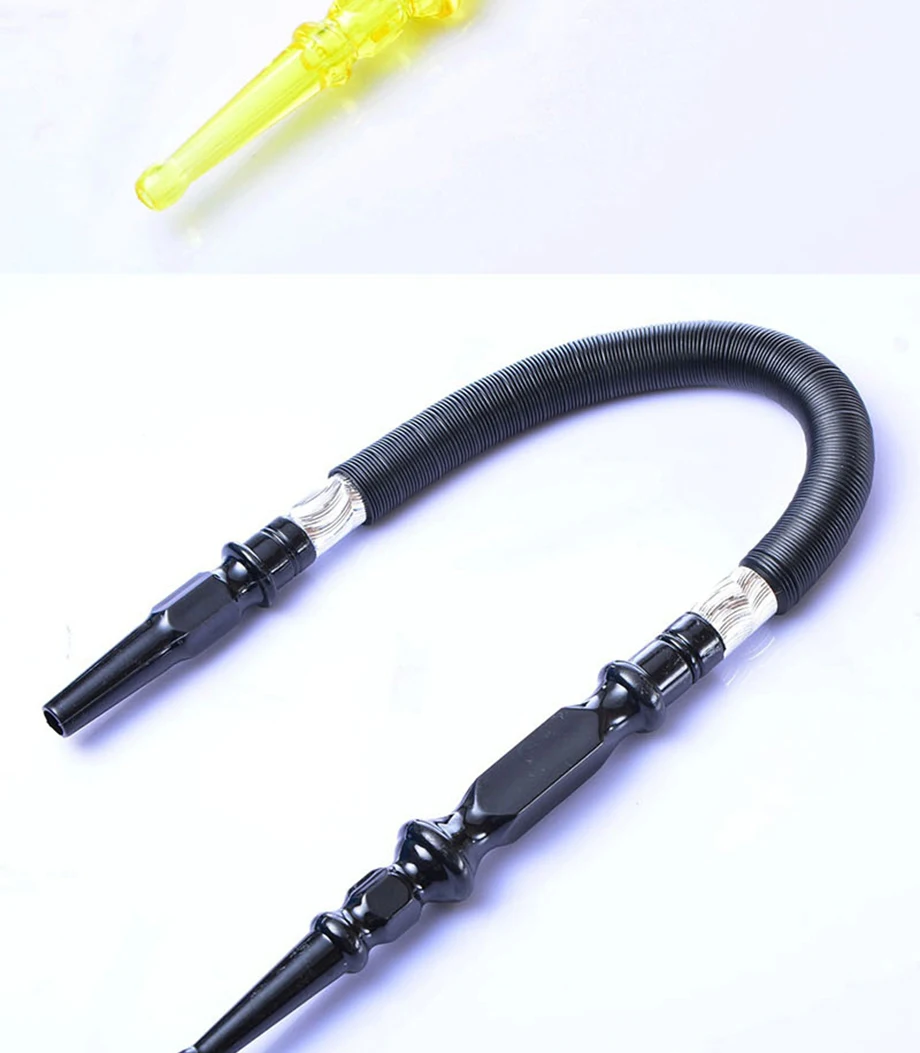 2 PCS Portable Arab Hookah Telescopic 2m Hookah Hose,Free Stretching And Shrinking Chicha Narguile Shisha Pipe Accessories