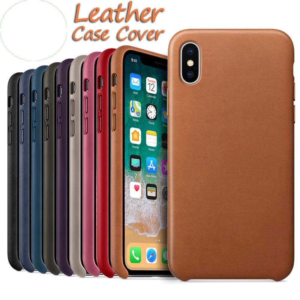 

Have Logo for Apple iPhone X XR XS Max Original Leather Case Genuine PU OEM Cover