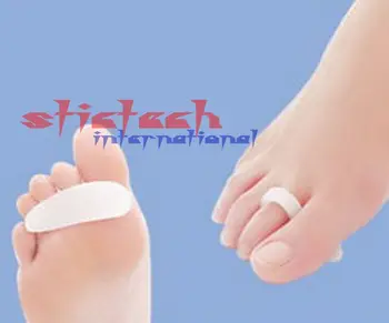 

by dhl or ems 200 Pairs Silicone Gel Orthopedic Metatarsal Rings Hammer Toe Separator Correction Straightener