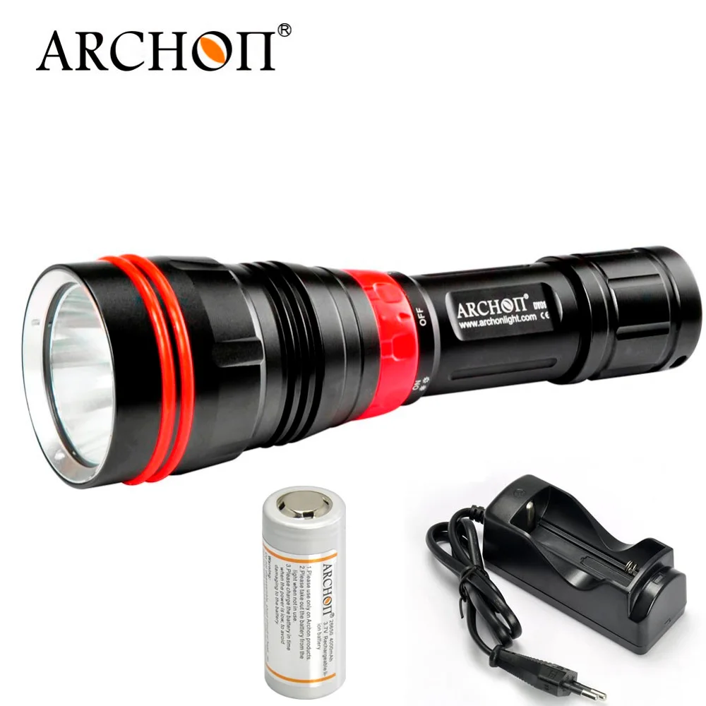 ARCHON DY01 WY07 1000 lumens 6500k CREE XP L LED Diving Flashlight