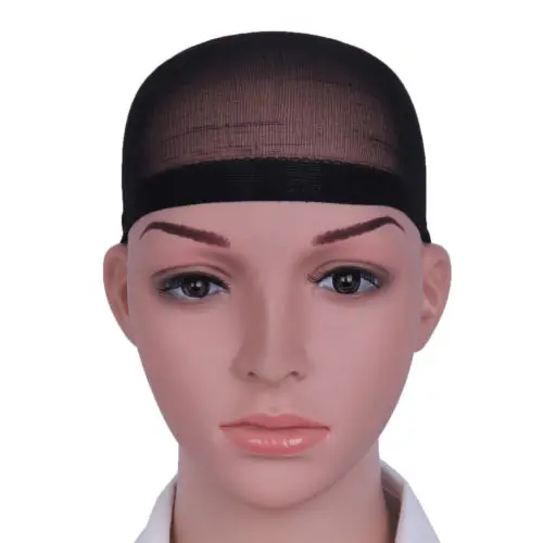 2Pcs Hair Mesh Wig Cap Hair Nets Wig Liner Hairnet Snood Glueless Dome Wig Cap Stretchable Elastic Hair Net 2Pcs Hair Mesh Wig Cap Hair Nets Wig Liner Hairnet Snood Glueless Dome Wig Cap Stretchable Elastic Hair Net