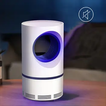 

White Mosquito Killer Usb Mosquito Killer Lamp Safe Photocatalytic Non-toxicLed Light Fly Mosquito Trap Insect Repellent Killer