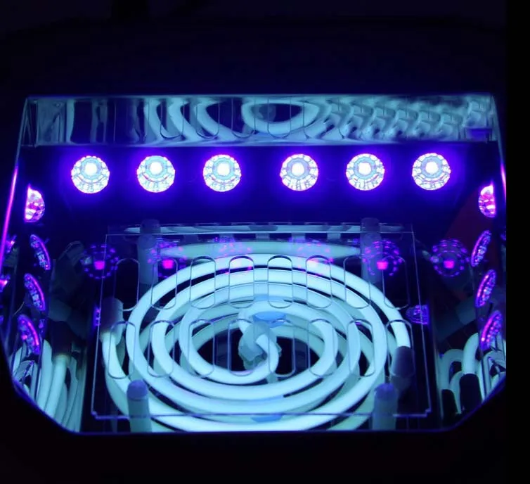 12W CCFL UV-Purple Halo Rings Lights Bulbs, UV Gel Nail Art Dryer Lamp Light Bulb, UVA  365nm 