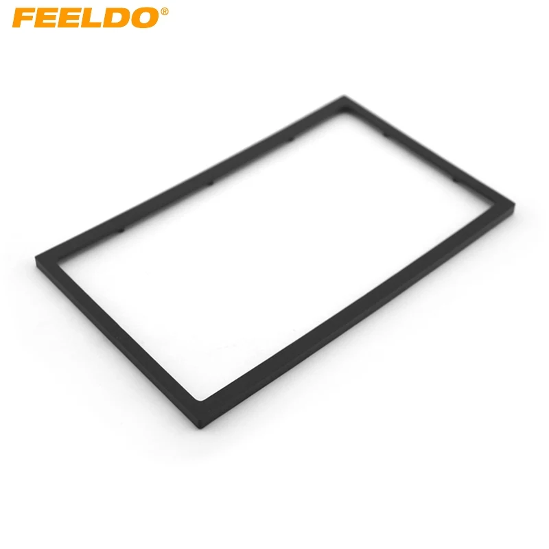 

FEELDO 1Pc 2Din Car Radio Stereo Fascia Panel Frame Adapter Fitting Kit For Volkswagen Passat(B5)/Jetta/Bora/Golf4/Polo/Lupo