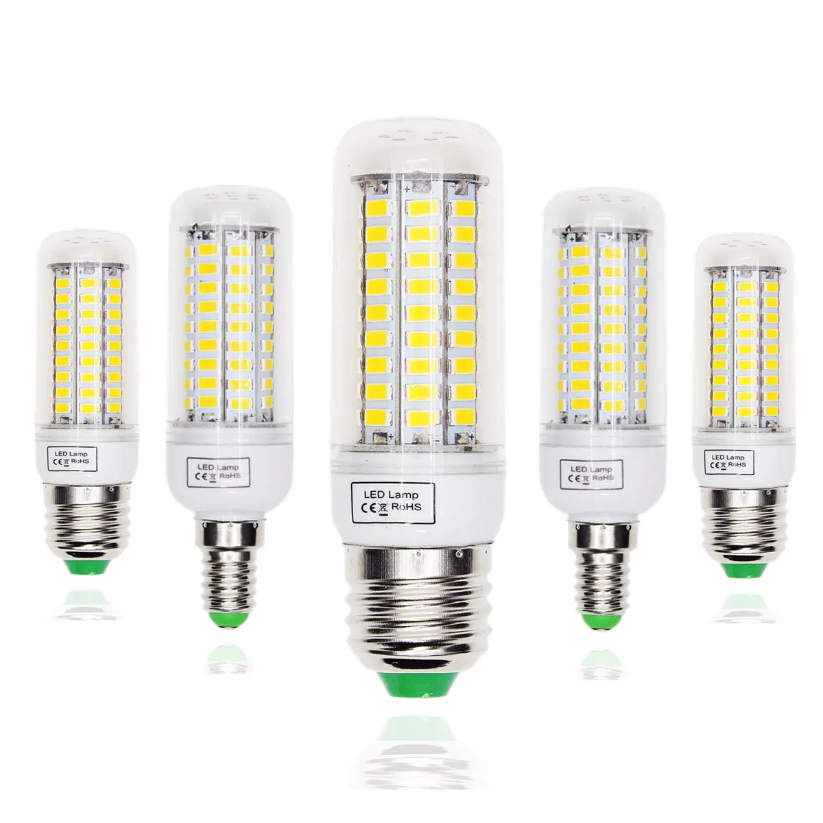 

LED Lamp E27 E14 LED Bulb 220V 5730 Corn Light Lampada LED Bulbs Chandelier Candle For Home Decoration Replace filament Light