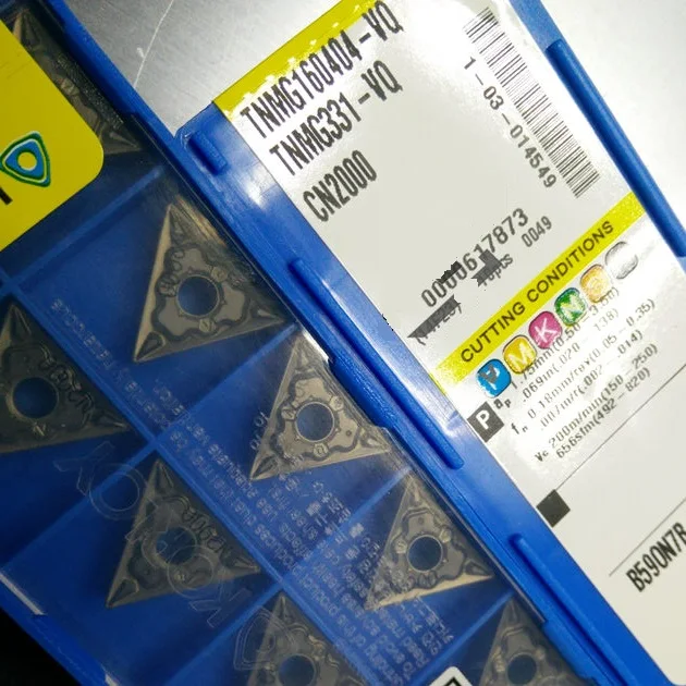Supply Original Korea KORLOY carbide inserts TNMG160404 VQ CN2000 for