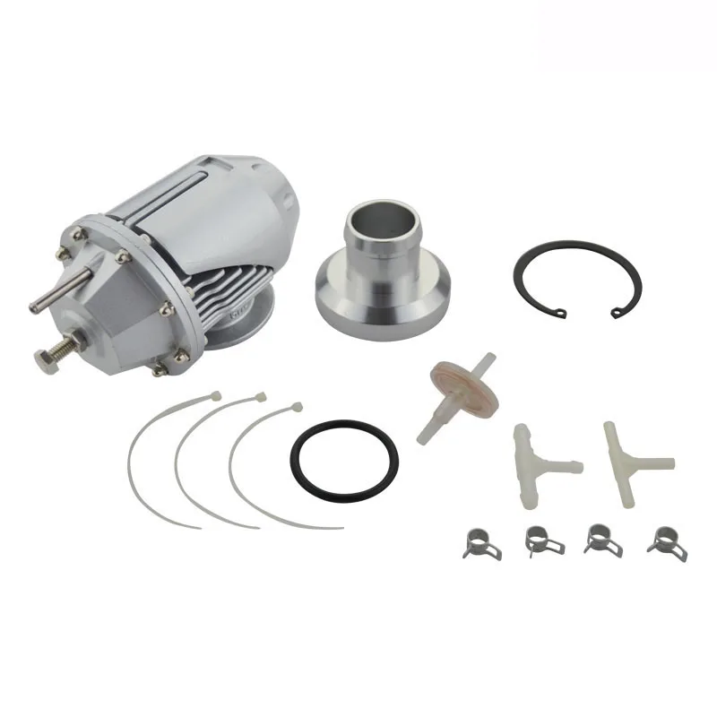 

Blow Off Valve Universal Turbo BOV Silver/Blue SSQV SQV 2 II Adjustable Pressure Blow Dump Blow Off Adaptor Car Valve