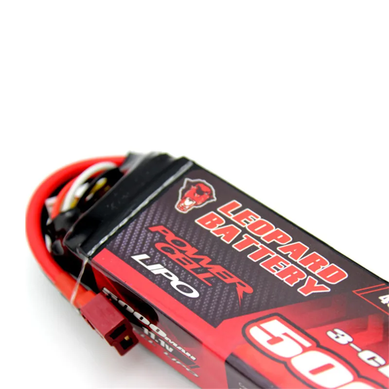 LEOPARD power 11,1 V 5000mAh 40C 3S T вилка перезаряжаемая Lipo батарея для 1:8 1:10 RC автомобилей