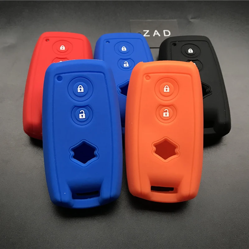 ZAD силиконовый резиновый чехол для брелка с ключом для защиты кожи, держатель для SUZUKI Swift Sport SX4 SCORSS grand vitara smart keyless
