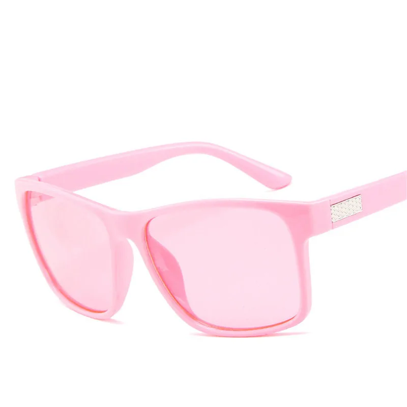 Umanco новая мода красочные квадратной формы очки детские для детей поликарбонатная рамка акриловые линзы очки Дорожные подарки - Цвет линз: 05