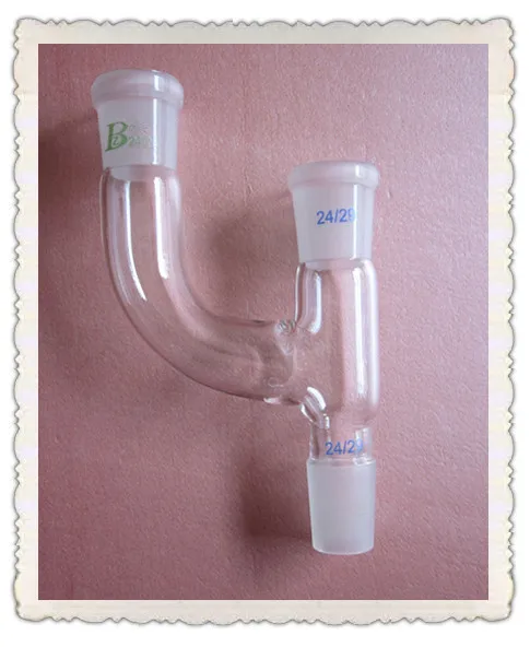

24/29 Glass Claisen Adapter Three Ways Multiple Tube Lab Glassware