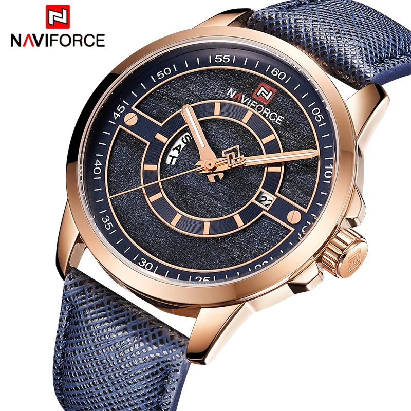 

New Mens Watches NAVIFORCE Luxury Brand Fashion Sport Watch Men Waterproof Army Military Quartz Male Clock Relogio Masculino