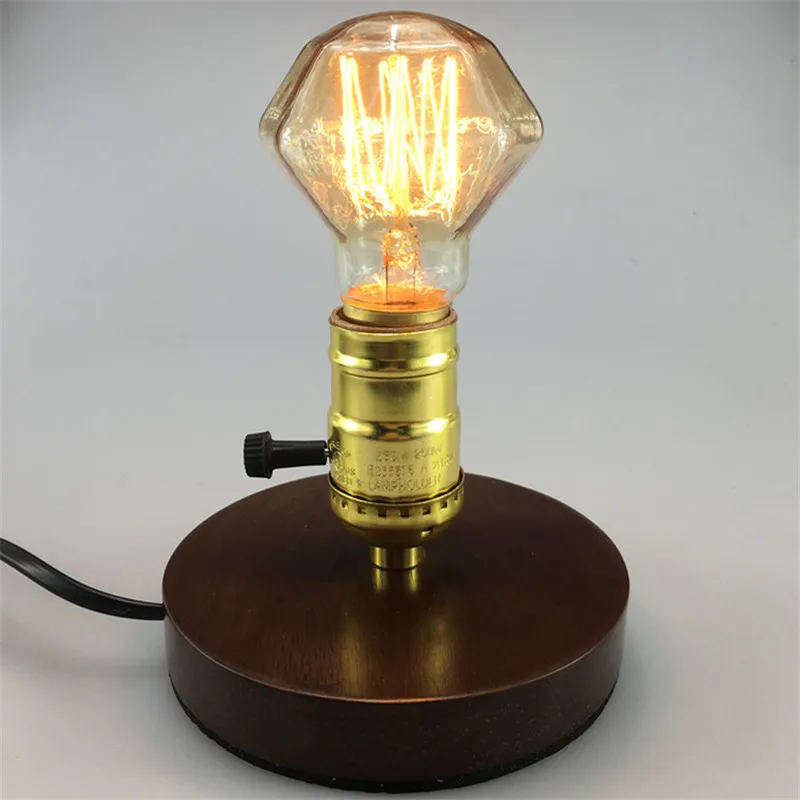 Новый дизайн E27 40 Вт 110 В Алмазная Вольфрамовая Лампа накаливания Edison светильник