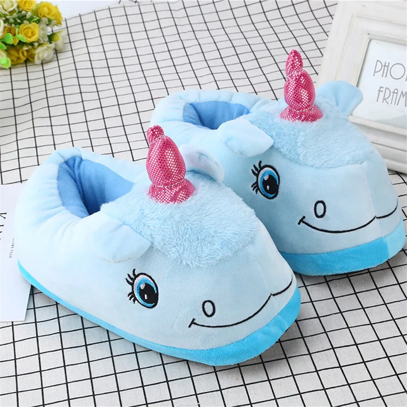 

Warm Flat Cotton Women Slippers with Fur Cartoon Cute Ladies Indoor Shoes Casual House Women Winter Shoes Slippers CBT1106
