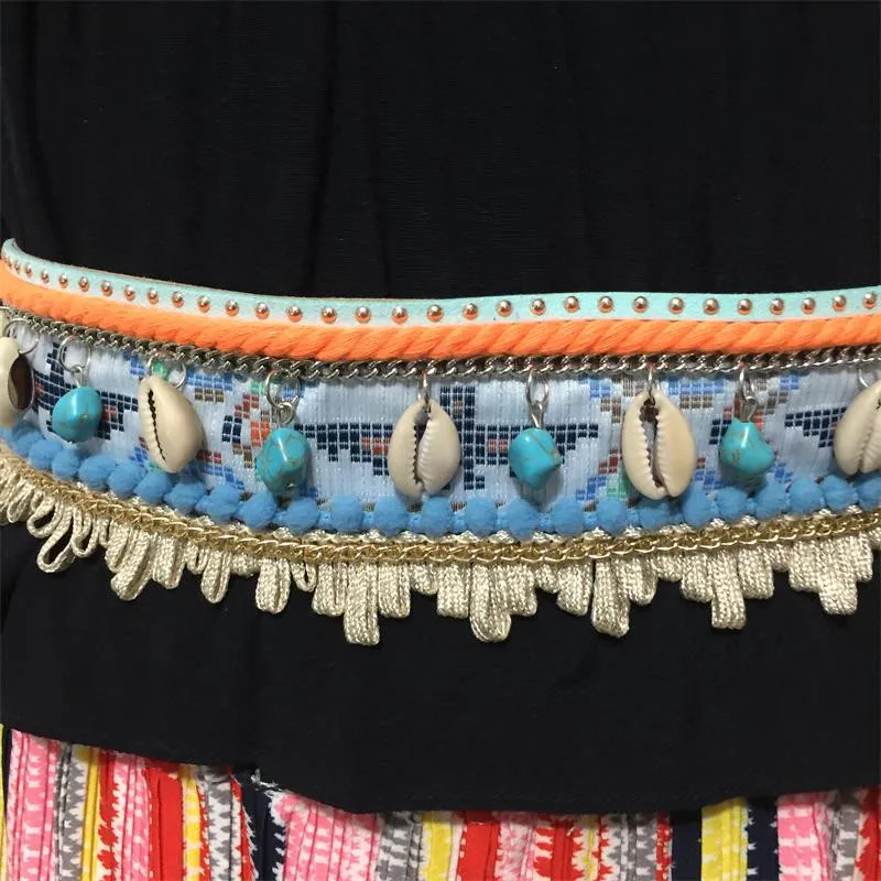 Новый посеребренный Ремень Boho Tassel женский металлический пояс для живота Пояс для танца богемский Цыганский женский сексуальный цепь для