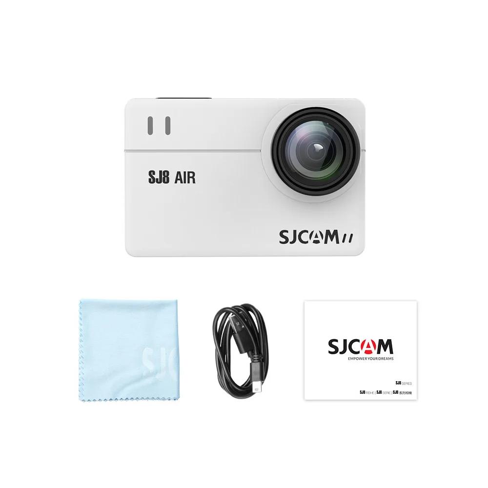 SJCAM SJ8 AIR Action Спортивная камера 160 градусов Широкоугольный объектив с 2,3 дюймовым сенсорным экраном Дайвинг HD видеокамера голая металлическая Версия