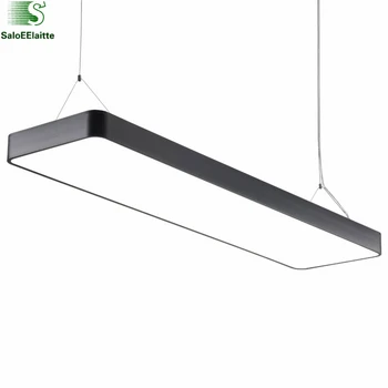 

Modern Office Minimalism Led Pendant Light Rectangle Style Dining Room Led Pendant Lamp Hanging Light Lustre Lamparas Fixtures