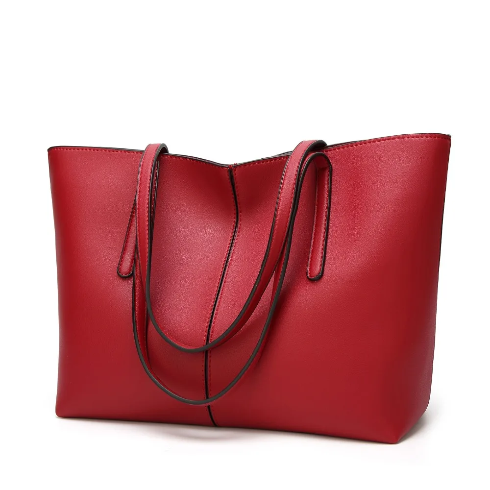 Bolsa de Couro Design de Luxo para Mulheres Capacidade de Compras Genuíno Casual Tote Bolsa Moda Ombro Senhoras Grande Novo C826