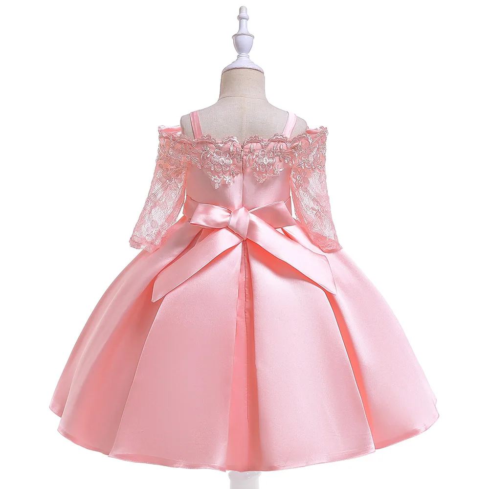 Girl Dress For Wedding Baby Girl 3-10 Years Birthday Outfits Children's Girls First Communion Dresses Girl Kids Party Wear