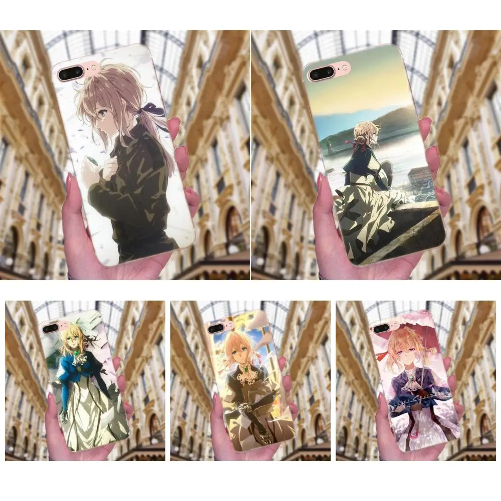 

TPU Print Case For Xiaomi Redmi Note 2 3 3S 4 4A 4X 5 5A 6 6A Pro Plus Anime Violet Evergarden