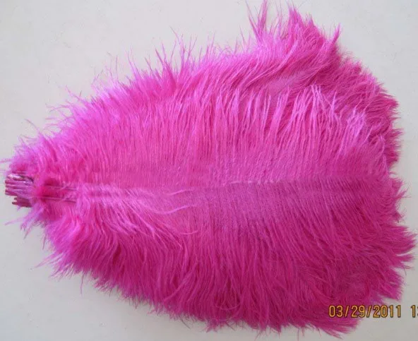 

100pcs/lot Natural Ostrich Feathers feather 14"-16" 35cm-40cm Wedding Party DIY Decor Crafts costume color u pick New
