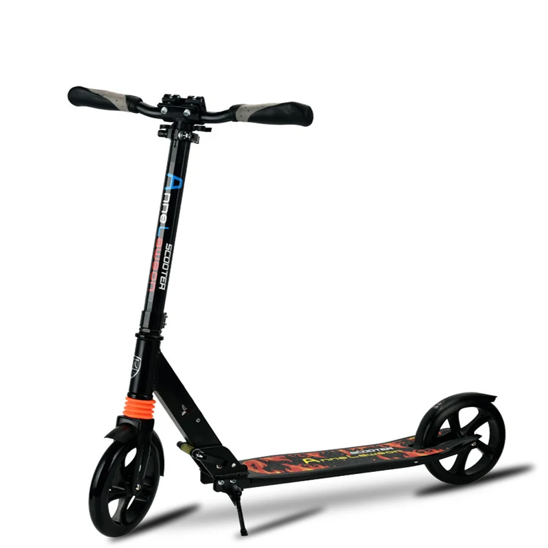 

New scooter sturdy lightweight height scooter adjustable aluminum T-fold adult leg scooter