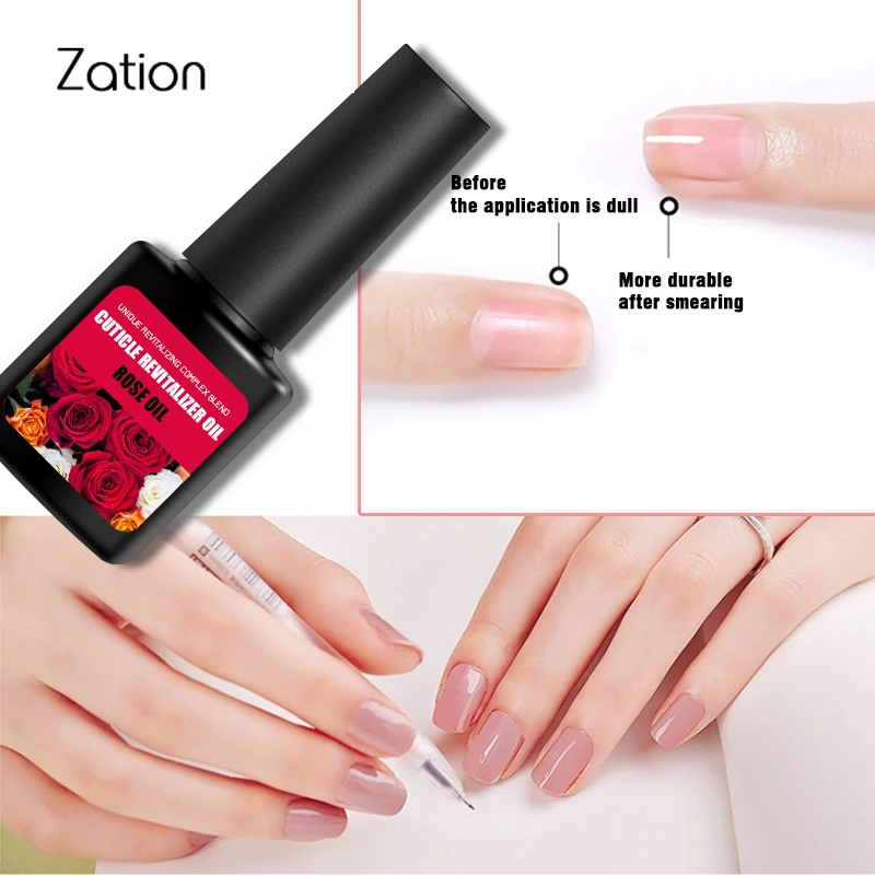 Zation Fruit Flavor Nails Nutrition Oil Nail Polish Treatment Cuticle