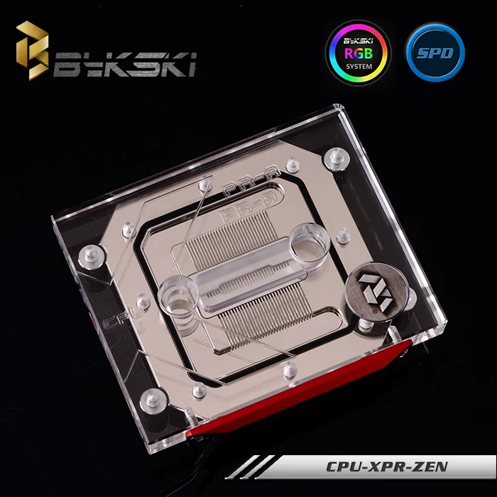 Bykski CPU Water Cooling Block Radiator use for AMD Ryzen