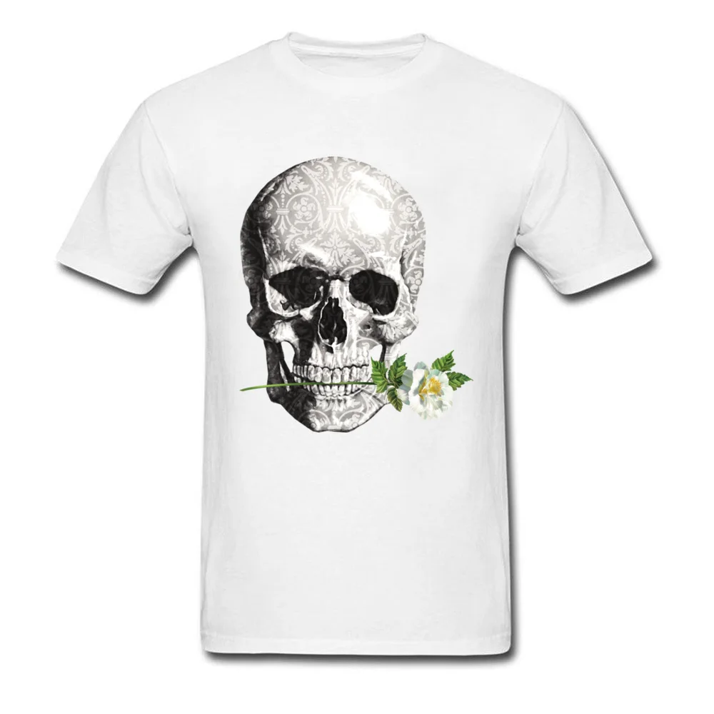 Skull Rose Tattoo_white