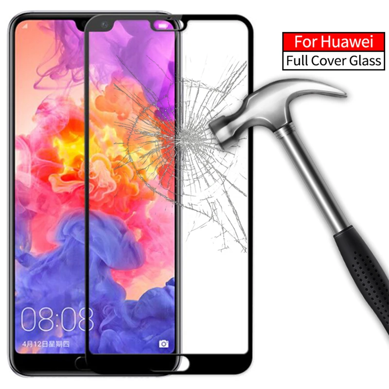 

Tempered glass on for huawei p20 lite light glass for huawei p20 pro screen full cover p 20 20lite 20pro huawie huawaii wuhwei