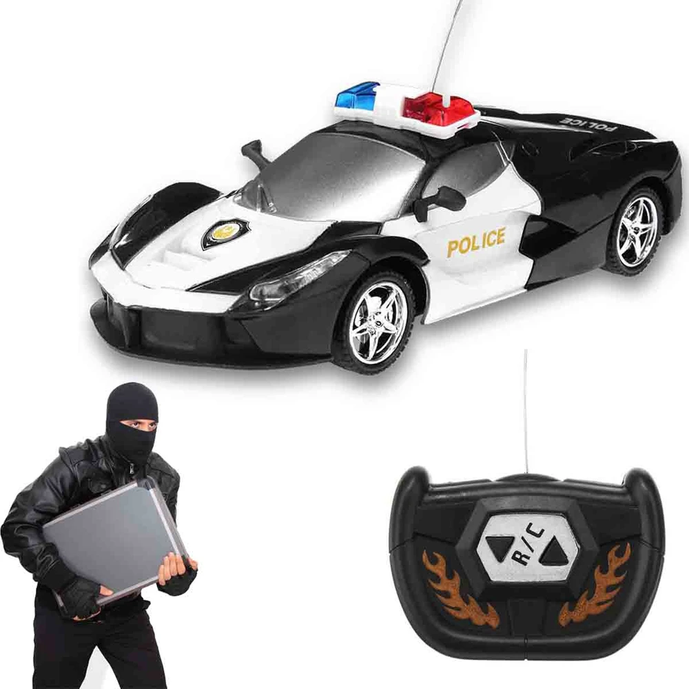 Prextex Mercedes Rc Police Car Remote Control Police Car For 812 Year